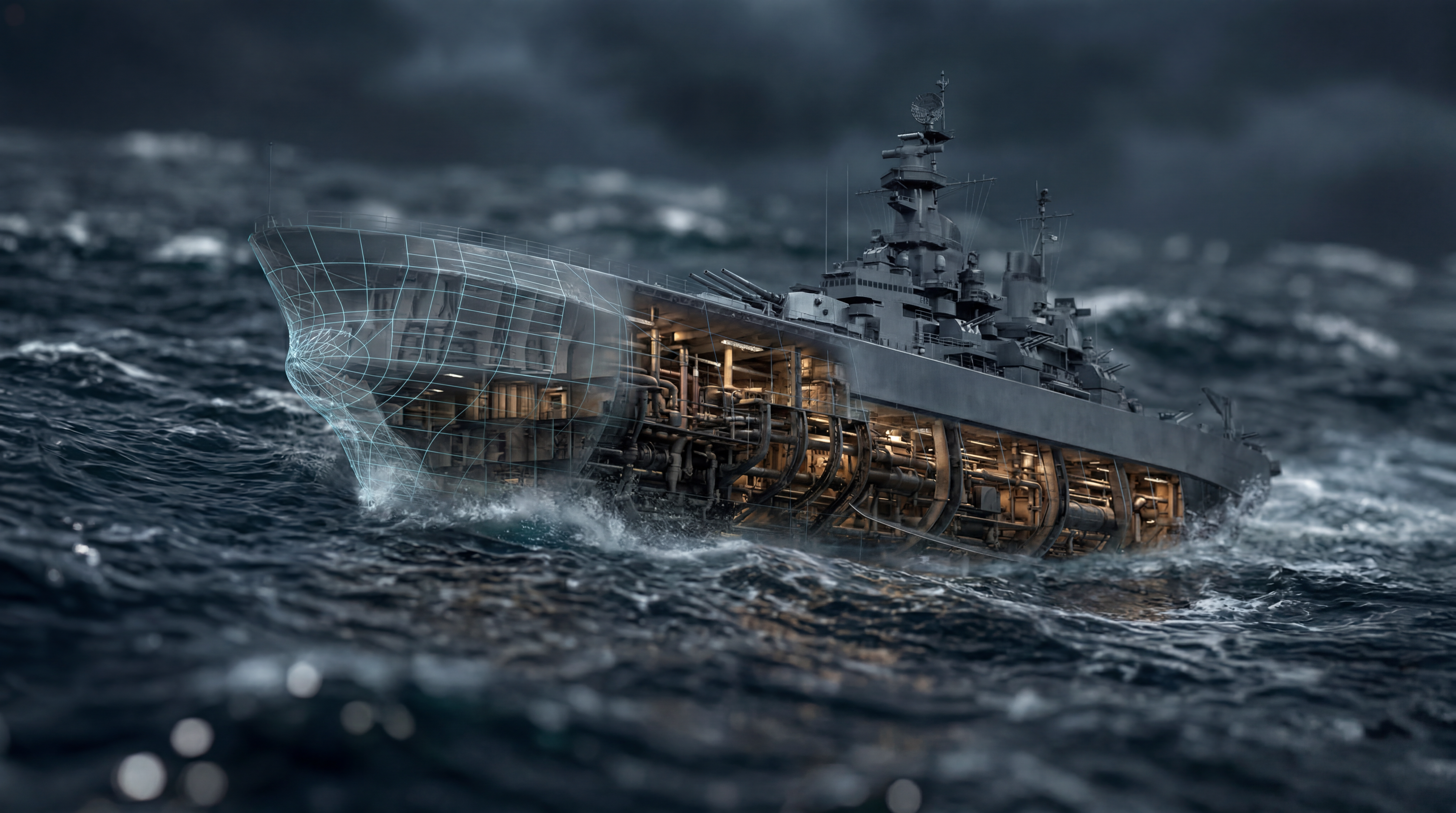 Naval vessel engineering