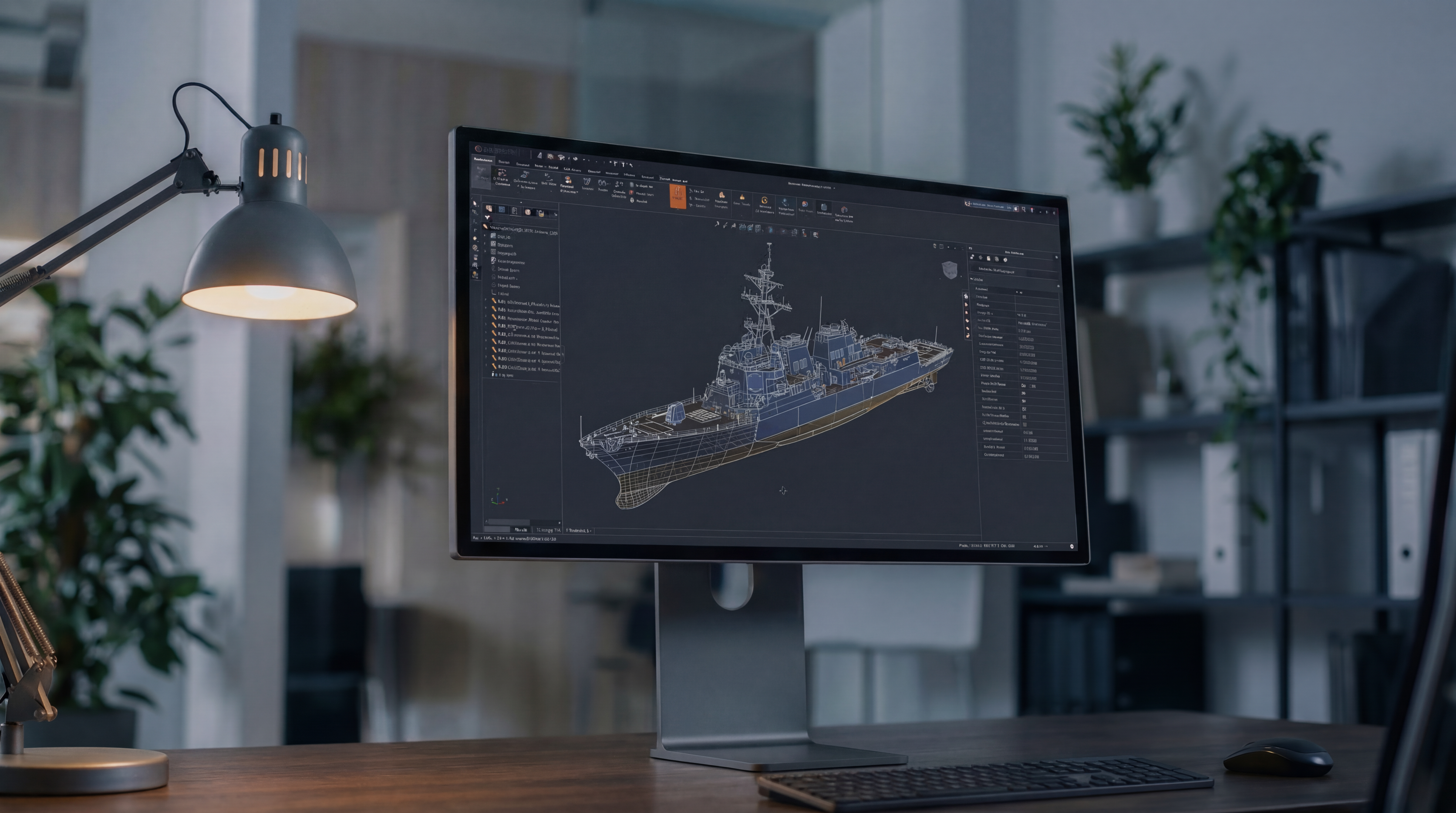 Naval engineering workstation
